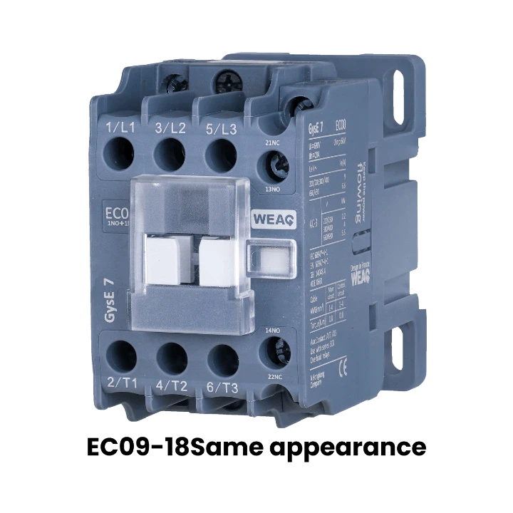 Contactor de carril Din LC1D12